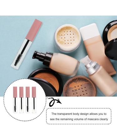 OHPHCALL 12 Pcs Eyeliner Stick Makeup Travel Containers Eyelash Cream Bottle Transparent Mascara The Pet Pink - Buy Online on GoSupps.com