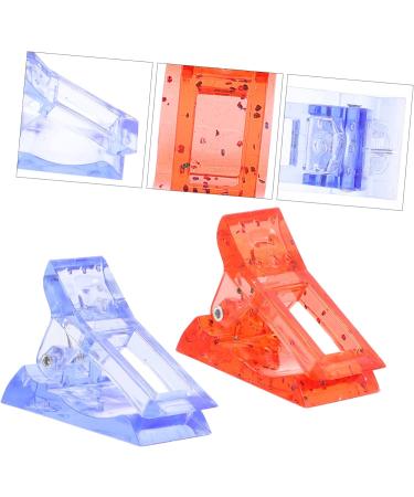 Mikinona 36 Pcs Nail Clip Plastic Finger Extension Clip Nail Binder Clips Food Bag Clips Nail Tip Clips Finger Nail Tip Nail Forms Clips Nail Dip Kits Clips for Nails Nail Gel Heavy Clamp 1 count (Pack of 1) Red Bluex3pcs - Buy Online on GoSupps.com