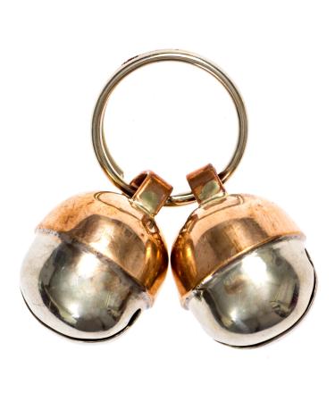 Beau's Bells 2 Extra Loud Cat & Dog Bells | Pet Tracker | Save Birds & Wildlife | Luxury Handmade Copper Small