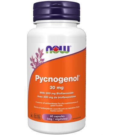 Now Foods Pycnogenol 30mg w/Bioflavos 60vcap