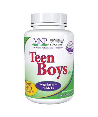 Michael's Naturopathic Teen Boys Tabs Daily Multi-Vitamin 60 Vegetarian Tablets