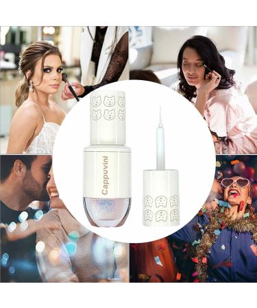  Rosixehird Eyeshadow Liquid Eyeshadow Highlighter Silkworm Pencil - Liquid Makeup Glitter Face Makeup - 0.05 Ounce - Student Makeup Mermaid Pearl Tears Texture - Buy Online on GoSupps.com