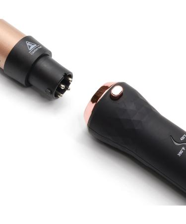 SUTRA Interchangeable 3-in-1 Styler Set | Spring Curler Waver & Clipless Wand in Rose Gold & Black - Perfect for International Shipping - Buy Online on GoSupps.com