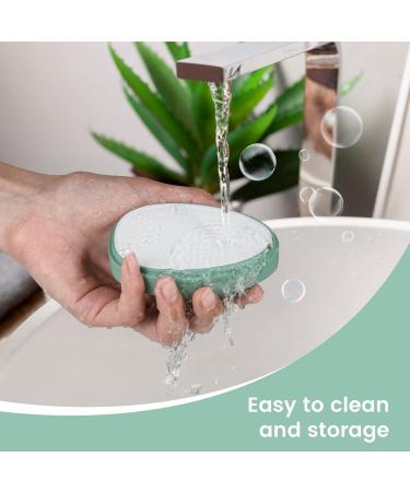 BEZOX Nano Glass Foot File Callus Remover - Gentle Pumice Stone & Portable Pedi Egg for Effective Foot Care - Green - Buy Online on GoSupps.com