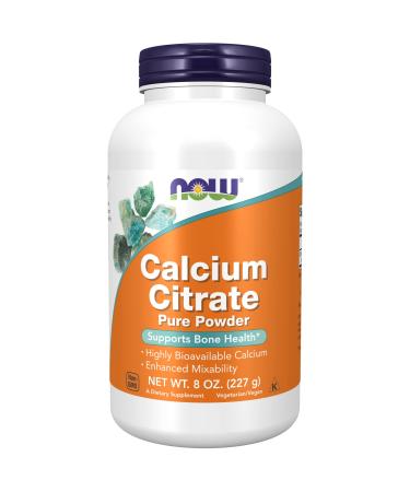 Now Foods Calcium Citrate Pure Powder 8 oz (227 g)