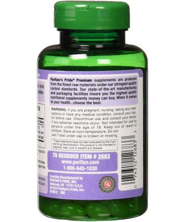 Puritans Pride Aloe Vera Extract 25mg Softgels - 200 Count - Buy Online on GoSupps.com