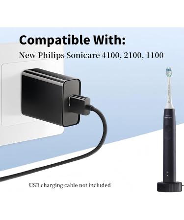 Qjin Wall Adapter for Philips Sonicare 4100 3100 2100 1100 - 5V Power Toothbrush Charger - International Shipping - Buy Online on GoSupps.com