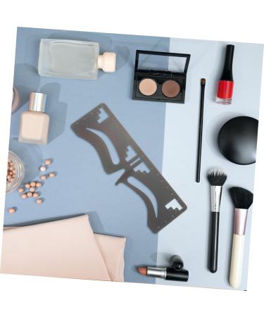 FOMIYES 6 Pcs Eyebrow Ruler Brow Stencil Brow Shaping Stencil Eyebrow Makeup Tools Labeling Eyebrow Trimming - Buy Online on GoSupps.com