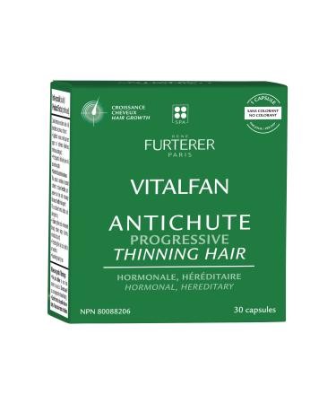 Ren Furterer - VITALFAN - Progressive Hair Thinning - Dietary Supplement - Hereditary & Hormonal - 30 capsules