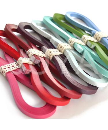 JUYA Metallic Paper Quilling Set - 3mm Width, 24 Colors - Available in 2/3/5/7/10mm Width Options - Buy Online on GoSupps.com