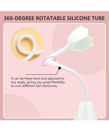 Saviland Portable 21W Gel X Mini UV Nail Lamp for Quick Gel Nail Drying at Salon or Home - Buy Online on GoSupps.com