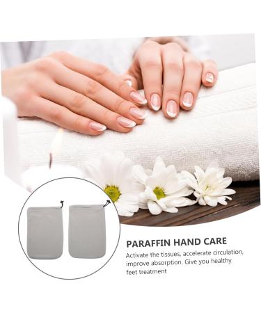 FOMIYES 7 Pairs Wax Thermal Insulation Gloves Spa Heater Paraffin Hand Liners Insulated Mitts and Cozies Paraffin Mitts Hand Moisturizing Gloves Wax Bath Work Plush Foot Floor Mat - Buy Online on GoSupps.com