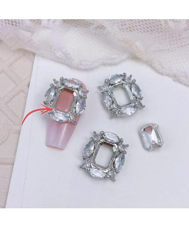 FEIlei Zircon Nail Rhinestones 3D Nail Charm Alloy Nail Jewelry Gem-Nail Art Decoration - Buy Online on GoSupps.com