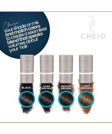 Hair Thickening Fibers - 30g Medium Brown | Keratin Solution for Thinning Hair & Bald Spots | Fast Coverage for Men & Women - Buy Online on GoSupps.com