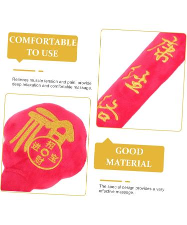 Tovinanna 2-in-1 Massage Knock Stick Hammer - Portable Body Massager for Instant Relief | Manual Back & Shoulder Massage Tool | Health & Wellness Essential - Buy Online on GoSupps.com