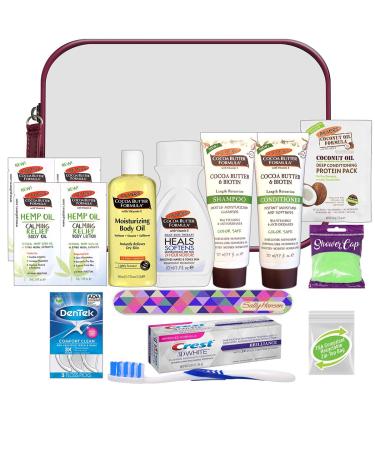 Convenience Kits International Women's 15 Pc Kit Featuring: Palmer's Hair, Face & Body Travel-size Products 14 Piece - Palmer's