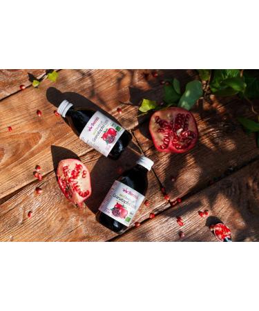 Organic Pomegranate Juice 6 Pack (6x250ml) - 100% Pure Cold-Pressed Vegan | No Added Sugars Dyes or Preservatives - Berriespolska  - Buy Online on GoSupps.com