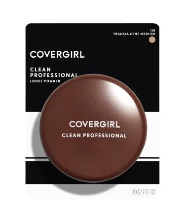 CoverGirl Professional Face Powder - Translucent Medium (115) 0.7oz (Pack of 3) - Buy Online on GoSupps.com