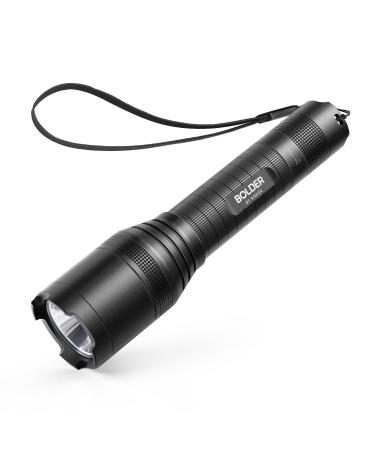 Anker Rechargeable Bolder LC90 LED Flashlight, Pocket-Sized Torch with Super Bright 900 Lumens CREE LED, IPX5 Water-Resistant, Zoomable, 5 Light Modes