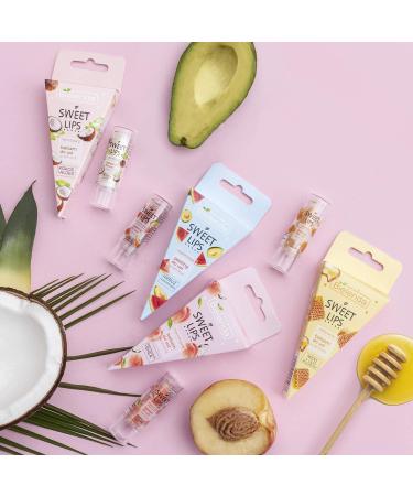 SWEET LIPS Lip Balm Stick PEACH + SHEA 3.8g - Buy Online on GoSupps.com