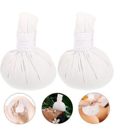 Buy Aboofan Thai Spa Herbal Massage Compress Balls - 2 Pieces for Home & Salon | Aroma Hot Massage Bag for Body & Muscle Relief - Buy Online on GoSupps.com