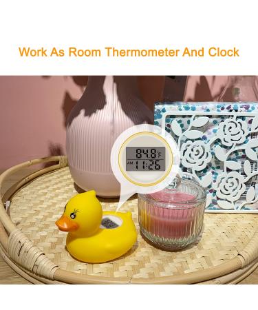 MSNUNA Baby Thermometer & Floating Duck Toy - Safe Bath Temperature Monitor - Buy Online on GoSupps.com