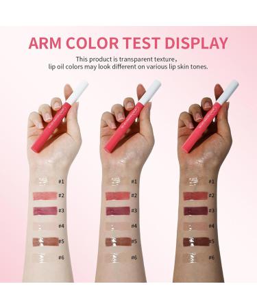 Lip oil moisturizing care lip gloss with beautiful effect firming moisture care natural soft on the go for women and young people 2 - Buy Online on GoSupps.com