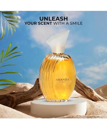 Amanda Women Perfume Natural Spray Eau De Parfum Elegant And Feminine Fragrance For A Timeless Appeal 100ML Amanda 3.4 Fl Oz (Pack of 2) - Buy Online on GoSupps.com