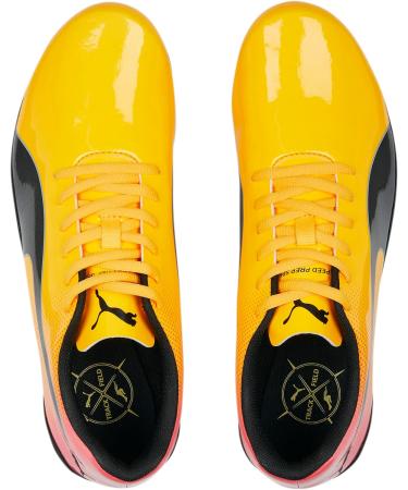 PUMA Men's Evospeed Prep Sprint 3 Track and Field Shoe - 40 EU Sun Stream Sunset Glow & Puma Black - Fast Worldwide Shipping! - Buy Online on GoSupps.com