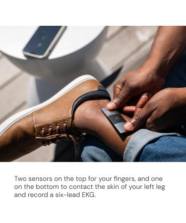 KardiaMobile 6-Lead EKG Monitor - Detect AFib & Arrhythmias - Instant Results - FSAHSA Eligible - Buy Online on GoSupps.com