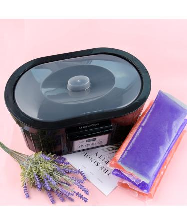 Large Capacity Paraffin Wax Machine for Hand and Feet - 5000ml Automatic Heating with 4.0lbs Wax - Ideal for Arthritis Relief - Black - Buy Online on GoSupps.com