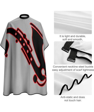 Professional Saxophone Hair Cutting Cape - Salon Apron for Barbers and Hairdressers | Snap Closure | International Shipping - Buy Online on GoSupps.com