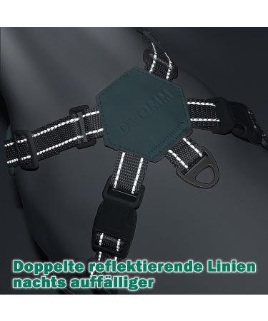 Dog Harness for Small Dogs | No Pull Safety Chest Harness | Reflective Soft Dog Leash for Small & Medium Dogs (Green) - Buy Online on GoSupps.com