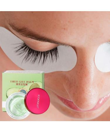 Glue Balm for Lash Lift | Lash Lift Adhesive with Avocado Purslane Extract - 0.28oz Lash Lift Glue Strong Viscosity and Water Solubility for Eyelash Perming Eyebrow Styling Xiaguang - Buy Online on GoSupps.com