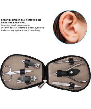 Cuticle Nippers Nail Clippers Stainless Steel Portable for Home for Nail Salon for Beauty Salon - Buy Online on GoSupps.com