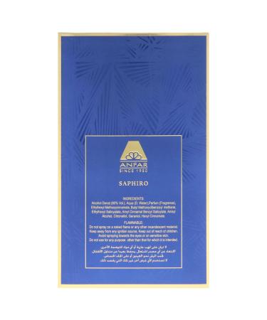 Anfar Saphiro for Men - 2.04 oz Extrait De Parfum Spray - Buy Online on GoSupps.com