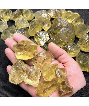 Natural Raw Citrine Quartz Crystal Original StoneReiki Specimen Home Decor NaturalReiki Decoration Full of Texture 100g - Buy Online on GoSupps.com