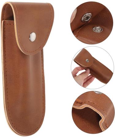 JECOMPRIS Razer Fall Leather Shaving Case - Premium Haircase Protection for Razors - International Shipping Available - Buy Online on GoSupps.com