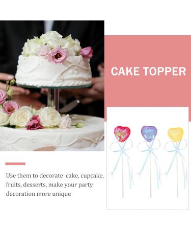 DECHOUS Enagement Cupcake Picks Birthday Cake Decorations - Buy Online on GoSupps.com