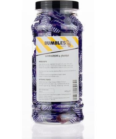 Blackcurrant & Liquorice Sweets Gift Jar - Buy Online on GoSupps.com