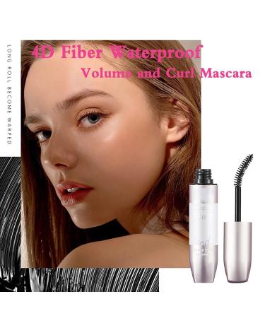 Heykomi 4D Fiber Curl Waterproof Mascara - Black/Brown | Long Lasting Formula - Buy Online on GoSupps.com