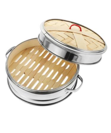 LABRIMP 1 set of Utensils Kitchen Cookware Steamers Dumpling Ring Cooking Metal Food with Gadget Dumplings stainless steel