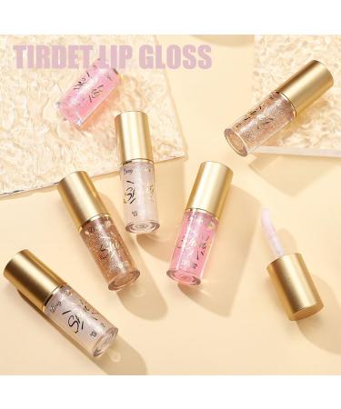 3 PCS Glitter Lip Gloss Set - Hydrating Shine Primer Lip Tint & Long Lasting Lip Oil - Shimmery Lightweight Sheer Care - Ideal Makeup Gift - Buy Online on GoSupps.com