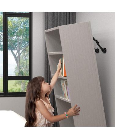 PERLESMITH Heavy Duty TV Anti-Tip Straps for Child Safety - Dual Screen and Furniture Safety Straps - Adjustable, Earthquake Resistant - Metal Plate Design (PSAS1) - Buy Online on GoSupps.com