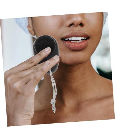 Beaupretty Face Exfoliator Brush Wool Double Sided Facial Cleansing Manual exfoliating Handheld face Scrubber Silicone Facial ES Manual Facial Soft Rayon Wool Miss face Brush - Buy Online on GoSupps.com