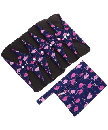 Gatuida 1 Set Women's Bonde Menstruation Man Sub-capable menstruation flags made of fabric menstruation- reusable pads menstruation slip insert set bamboo coal washable