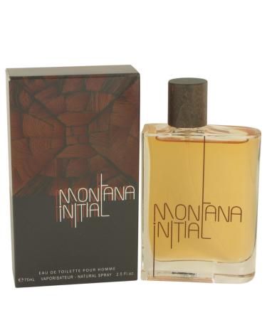 Montana Initial by Montana Eau De Toilette Spray 2.5 oz Men