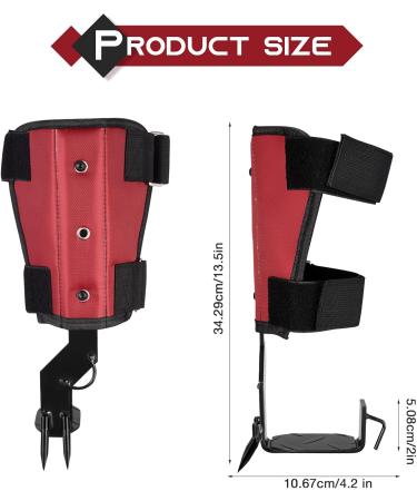 Hlieeeosfcn Tree Climbing Spike Set - Non-Slip Tree Climbing Equipment with Safety Belt | Durable Climbing Tools for Safe Outdoor Adventures - Buy Online on GoSupps.com