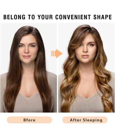 Originbuty Heatless Hair Curler for Long Hair Upgraded No Heat Hair Roller Sleeping Soft Rubber Hair Rollers Curling Ribbon and Rods for Natural Hair.(Black) - Buy Online on GoSupps.com