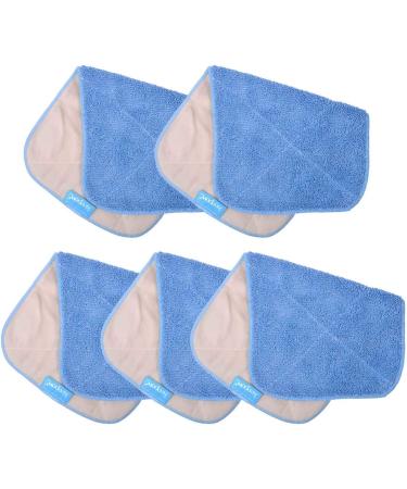KEEPOW Microfiber Mop Cloth Refills - Pack of 5, Double-Sided for Professional Wet and Dry Mopping - Buy Online on GoSupps.com